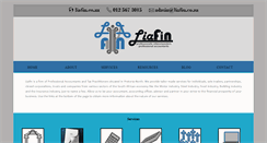 Desktop Screenshot of liafin.co.za